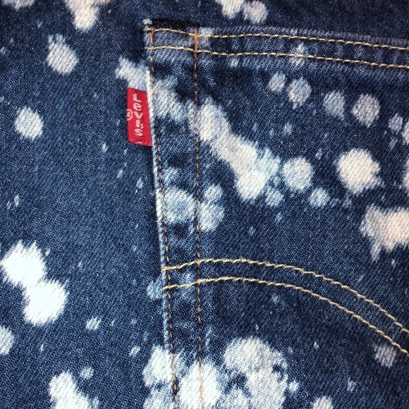 Unique 541 Levi’s Jeans - Pieced/Married Bleached Jeans